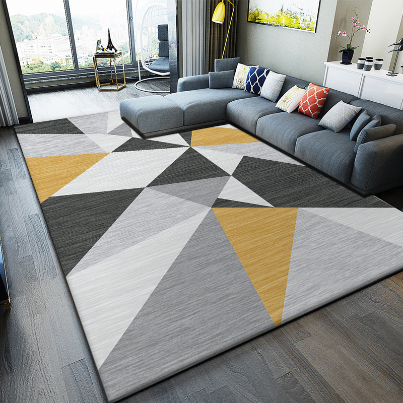 Popular Livingroom carpet Decorations Home Center Carpet Multi-color stitching Rug Embroidered Hot Technics