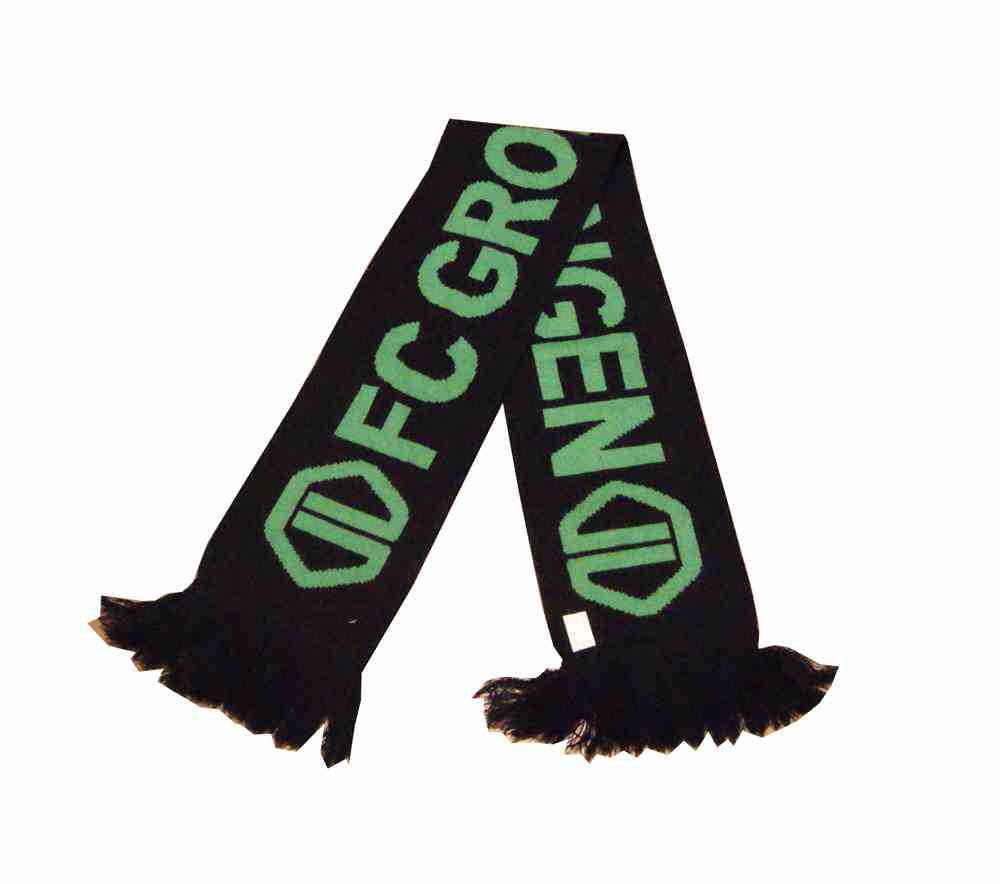 Asia Football Fans Acrylic Knitted Scarf Knitting Cashmere Scarf Custom Silk Scarf