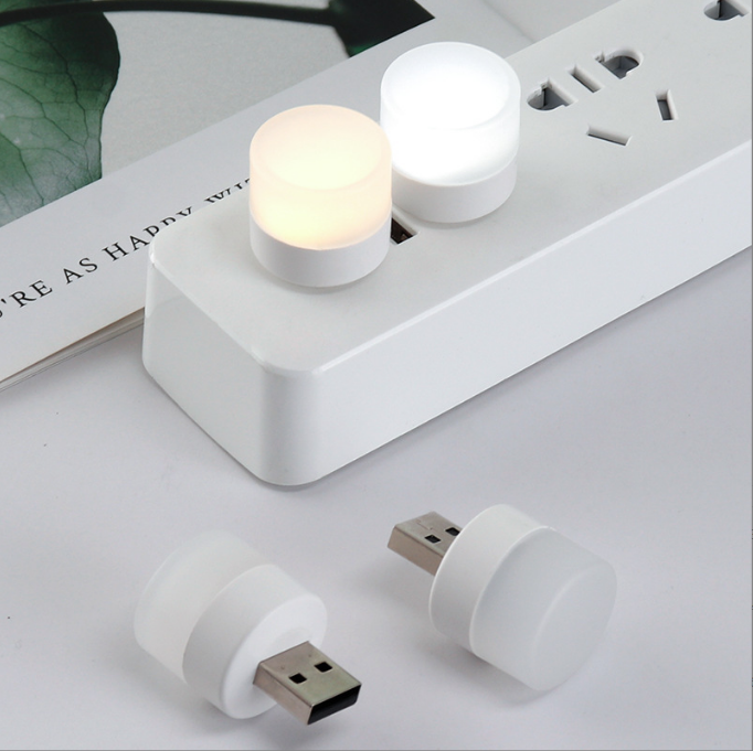 Мини-Мобильная Светодиодная лампа USB, 5 В, компьютер, портативная, красочная, ночник, ПК, ноутбук