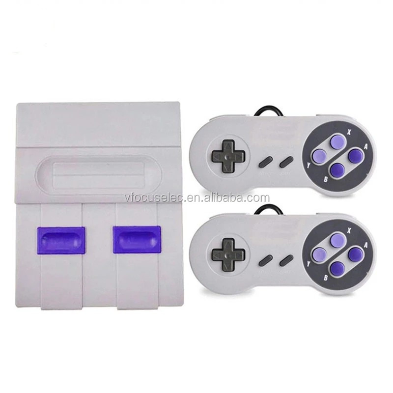 2019 супер мини SFC Ретро Классическая игровая консоль SNES встроенные 821 ТВ видеоигры с двумя контроллерами