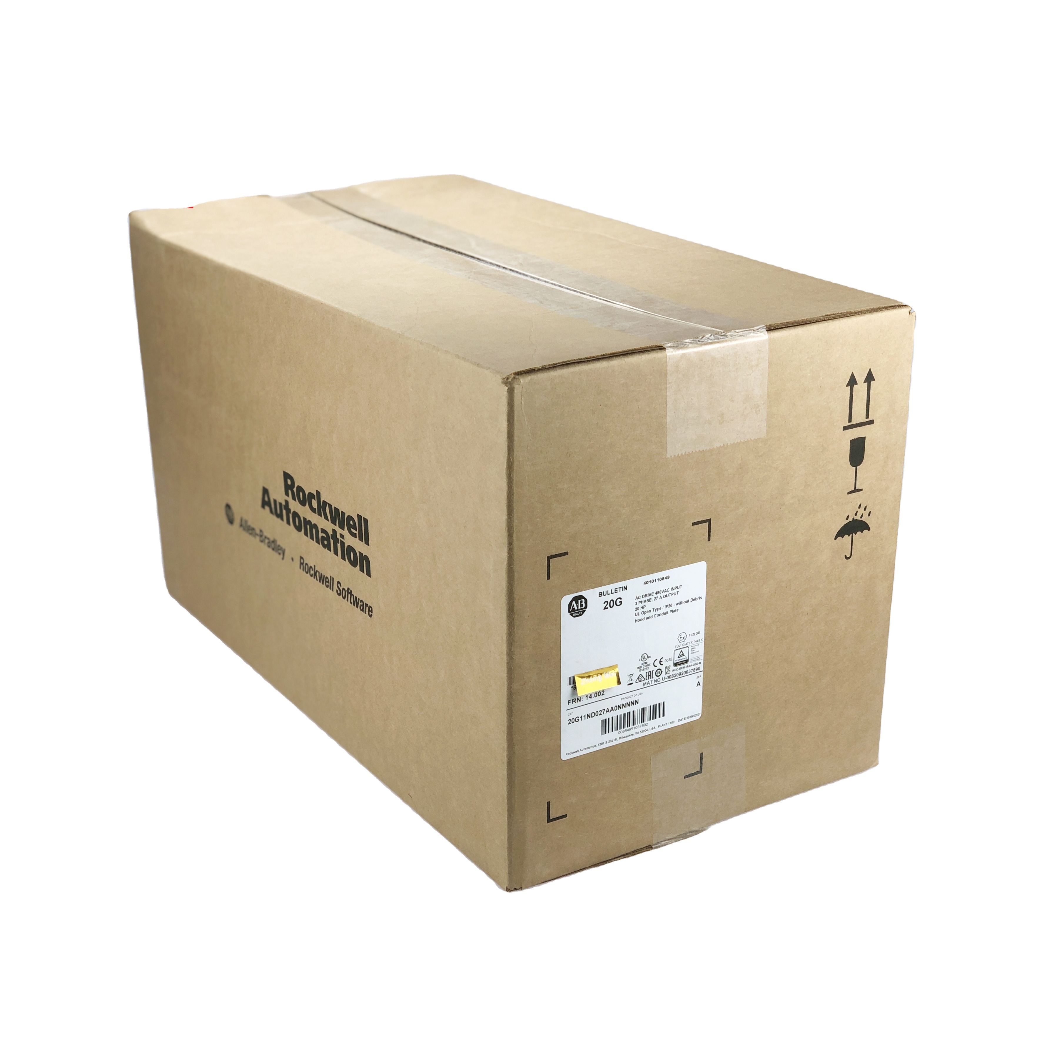 In Stock AB Automation PowerFlex 755 Allen Bradley 20G11ND8P0AA0NNNNN Frequency Converter