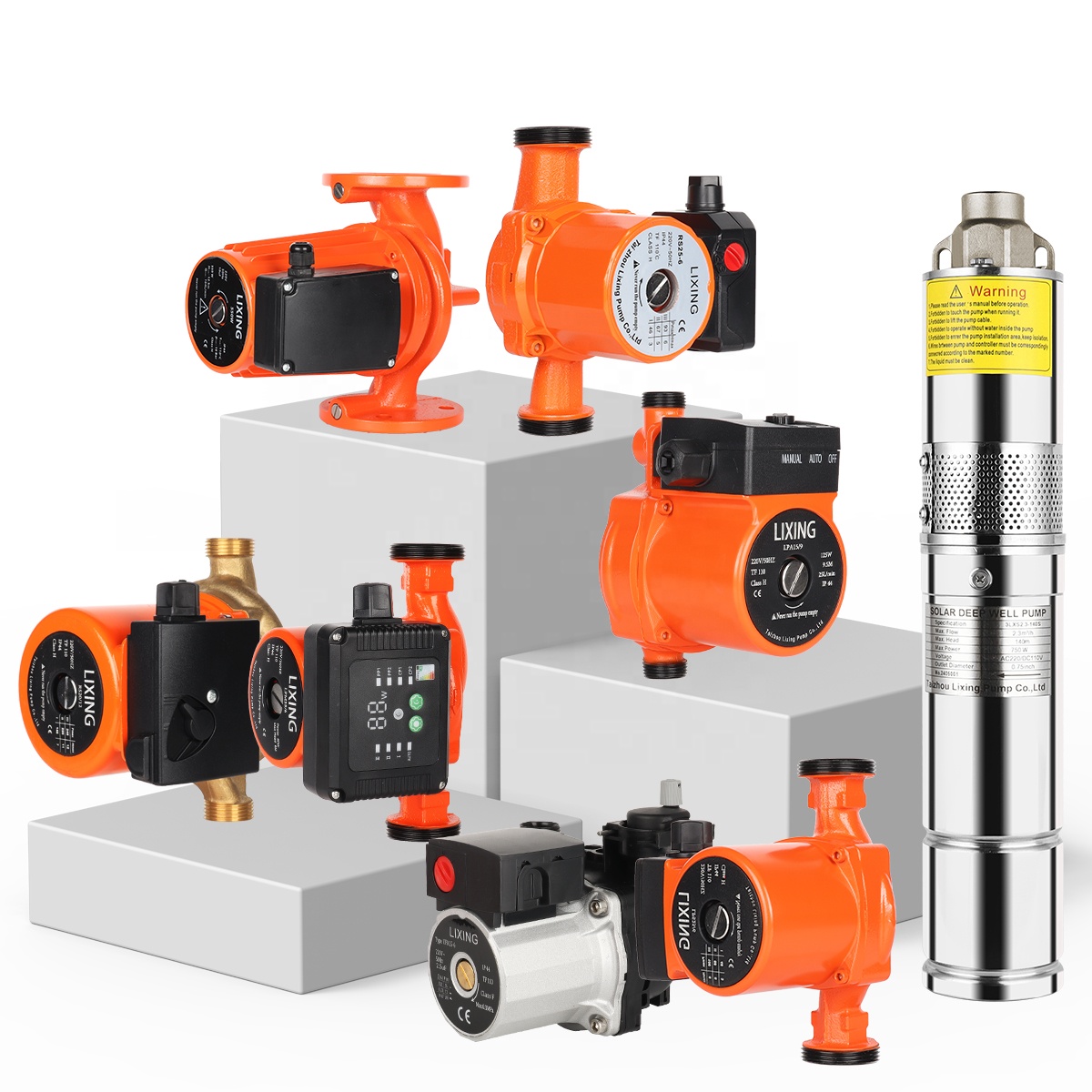 Mini Manual Water Pump Submersible Booster Circulation Pumps For Water Heat Pump