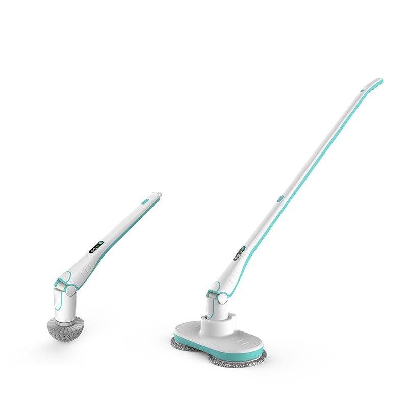Muiti-function dual spin cleaning mop bathroom cleaner floor sweeper car washeer kitchen brush spin scrubber cleaning mop