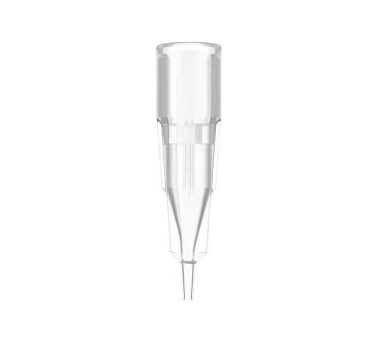 Famisoo 50Pcs Disposable Permanent Makeup Tattoo Safety Needles Tips For PMU Eyebrows Lip Skin Tattoo Machine