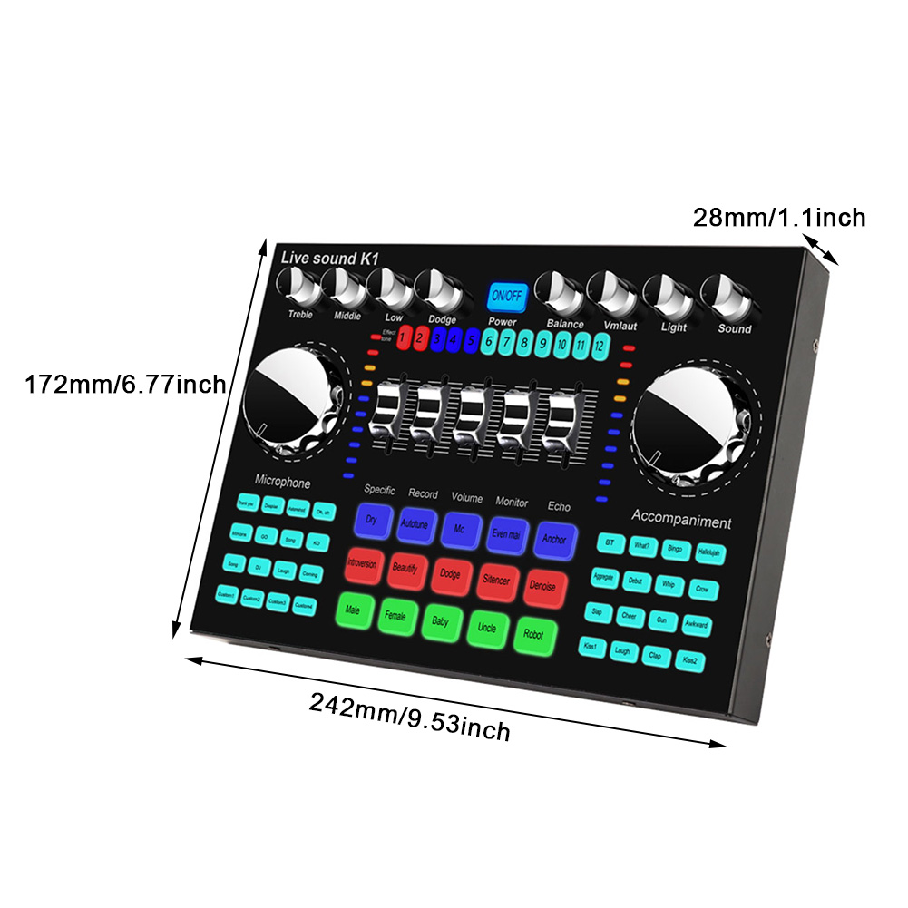 Внешняя мини Usb игровая K1 цифровая креативная V800 звуковая карта наборы K1 звуковая поздравительная карта Bm800 микрофон аудио Музыка звуковая карта