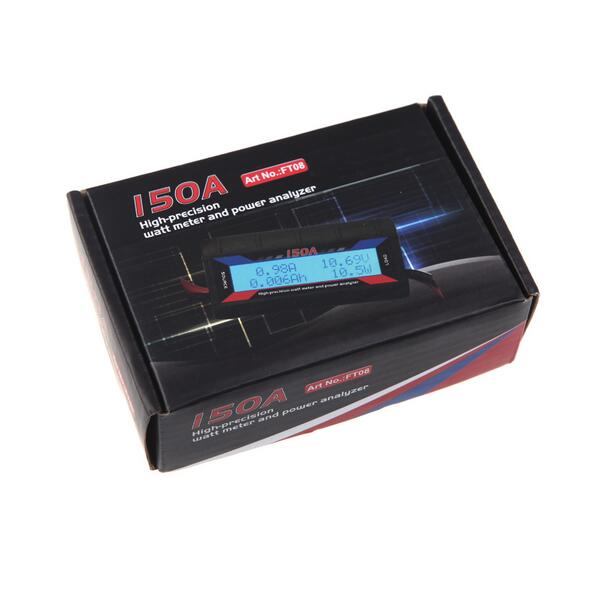 Rc Drone Power Meter 150A Watt Instrument Voltage Current Power Mete LCD Digital Display Ampere Volt and Watt Power Meter