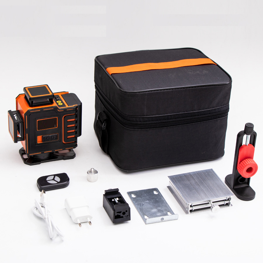 3d laser level green light self leveling 12 lines 360 auto vertical and horizontal lines