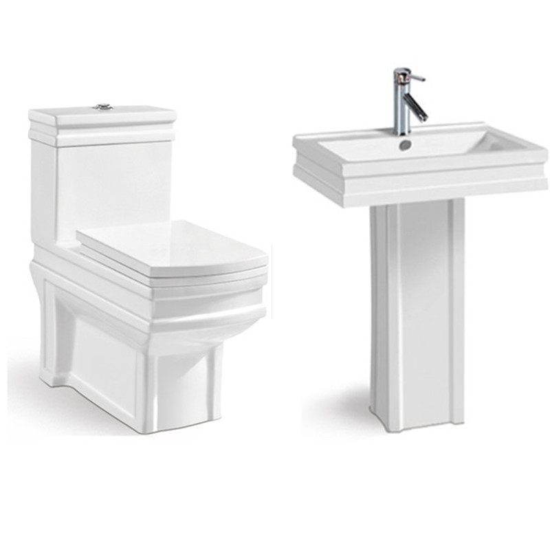 sanitary ware bathroom wc toilet set chinese ceramic washdown one piece bidet toilet seat