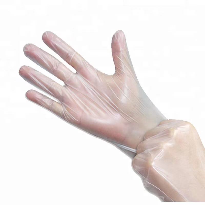High Performance Disposable Gloves TPE CPE Food Service Gloves Liquid Proof Latex Free Waterproof Clear White Blue OEM Time Mic
