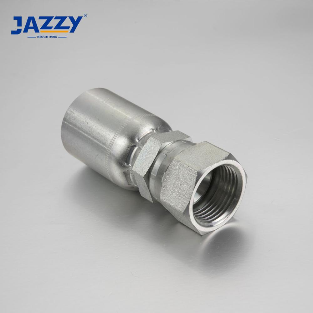 JAZZY хорошая продажа JIC мужской кованой углеродистой стали один кусок гидравлический шланг фитинг производитель