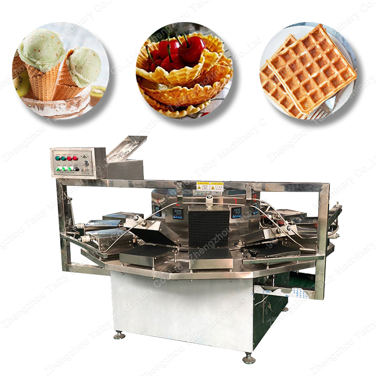 best selling products full automatic making ice cream waffle cone maker small roll machine
