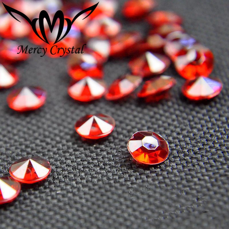 8mm 2000pcs Red Diamond Confetti Table Crystal Decoration for Wedding Party Sparkly Gems