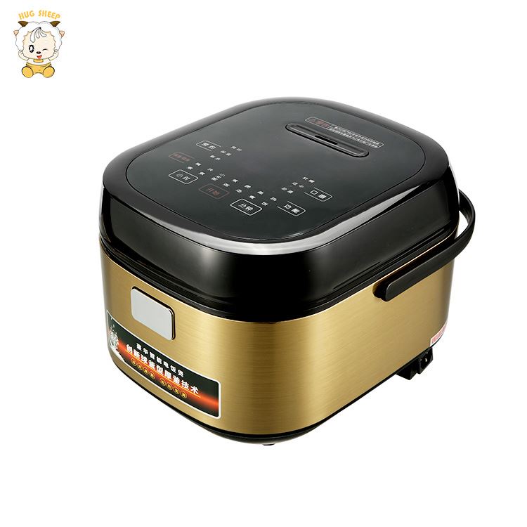 Home Kitchen Appliance 4 Digital LED Display 5L Multi Function multicooker Electric Rice Cooker with big control panel