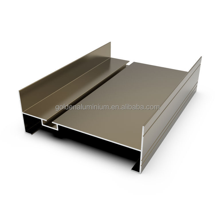 Custom high-quality extruded aluminum profiles for industrial doors and windows