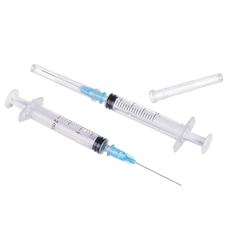 Medical Injector Advanced Injection Device Precision Disposable 3 Part Sterile Luer Slip Safety Disposable Plastic Syringe