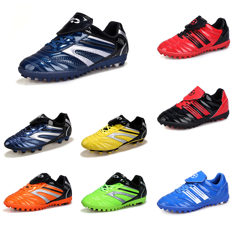 TX 2021 best selling turf futsal breathable durable anti slip outdoor indoor football cleats boots sneaker soccer shoe for kids
