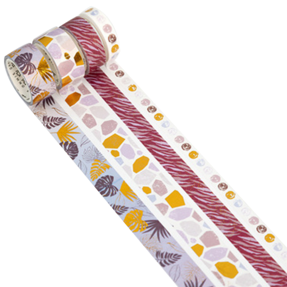 Набор креативной маскировочной ленты с рисунком из мультфильма Washi, 10 рулонов ленты, ручная книга «сделай сам», декоративные наклейки для дневника