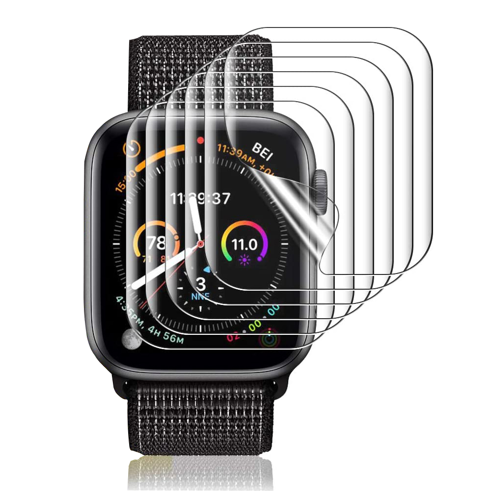 Прозрачный гидрогелевый защитный чехол из ТПУ для Apple Watch 4 5 6 7 Ultra8 41 45 49 мм, для iWatch 3 2 1 38 42 мм
