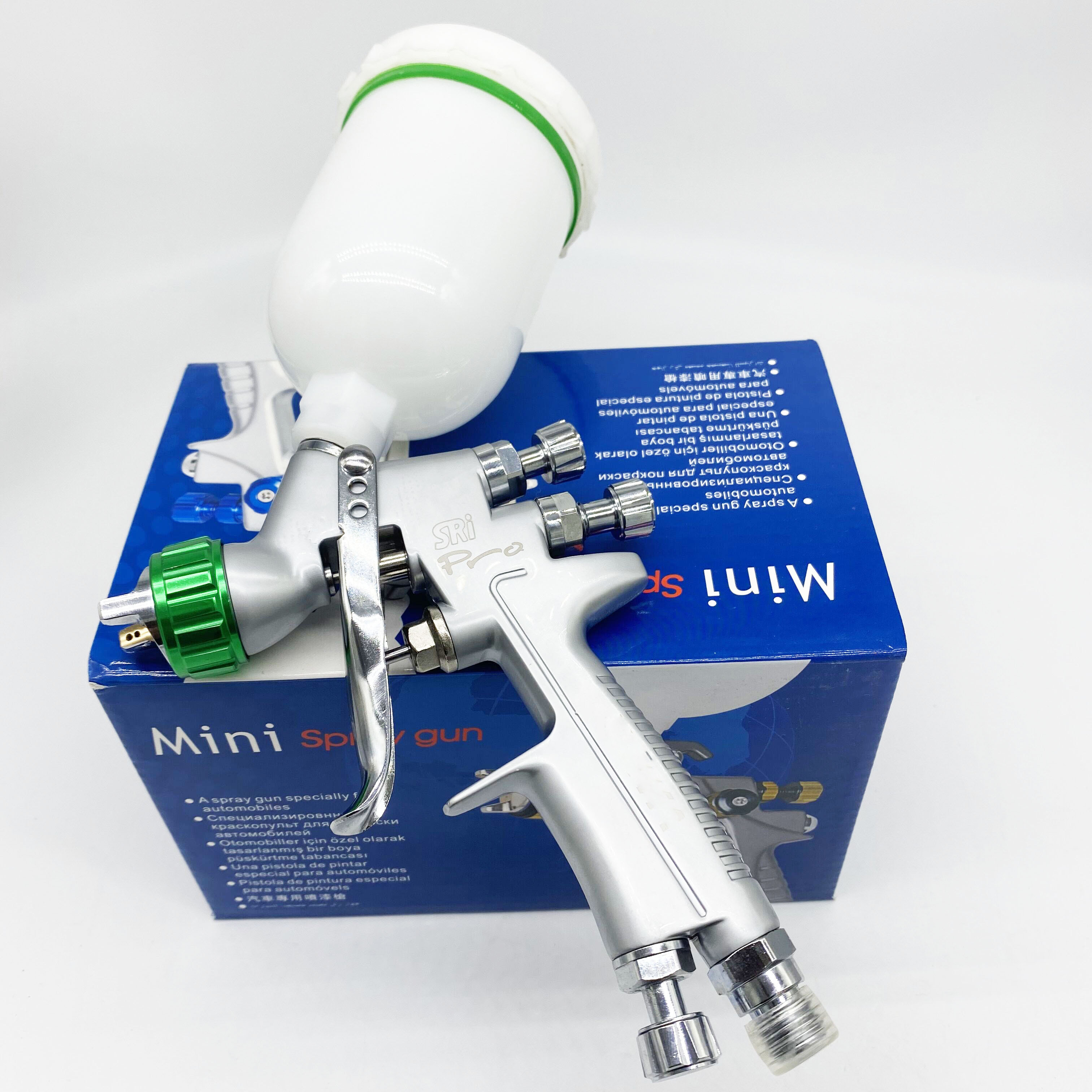 Sri Hvlp High Quality Automotive Spray Paint Gun 250ml Car Airless Paint Spray Gun