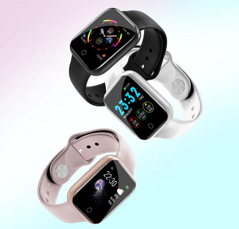 2021 Best Buy Fitness Tracker Touchscreen Heartrate waterproof wearable phone from Sinophy Support Android iOS
