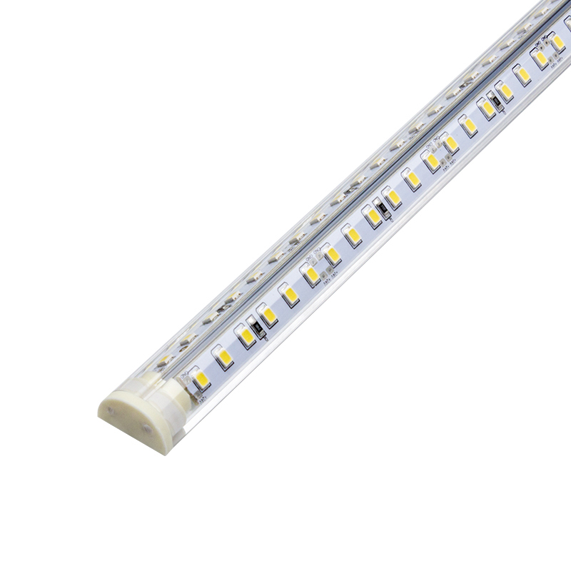 Прозрачный диффузор SMD2835 IP54, лидер продаж, светодиодная полоса для магазина, шкафа, полка, освещение для свежей еды, рыбы, хлеба, мороженого и напитков