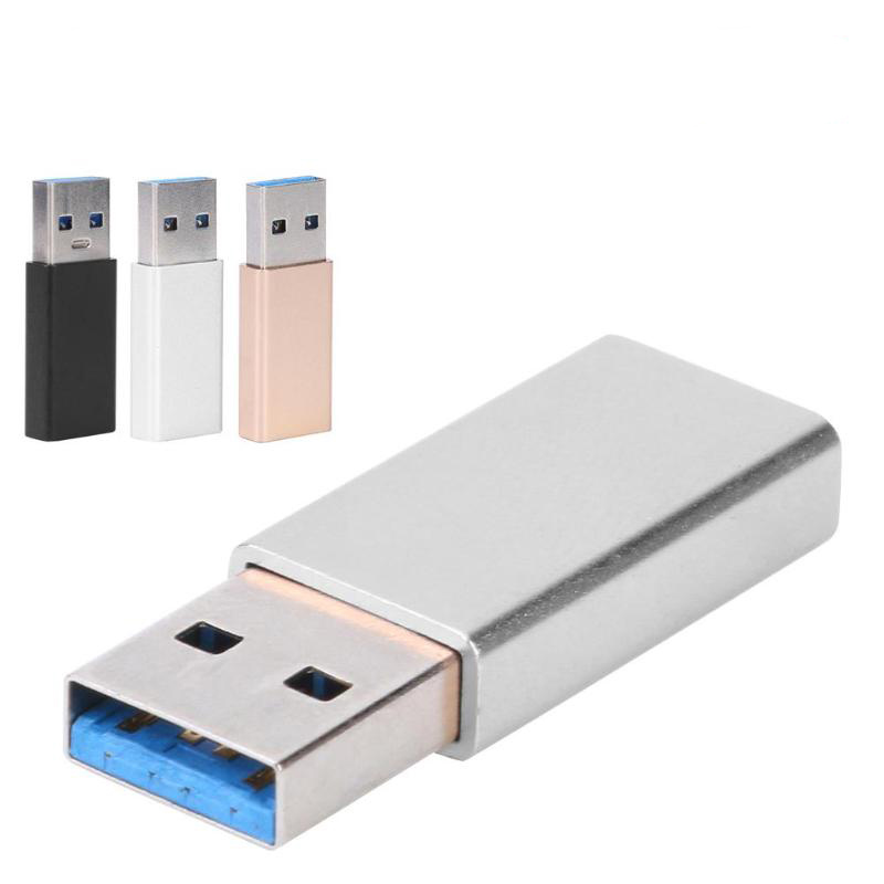 USB C Женский к USB Male адаптер для ноутбуков, портативные зарядные устройства, зарядные устройства, со стандартным USB порты