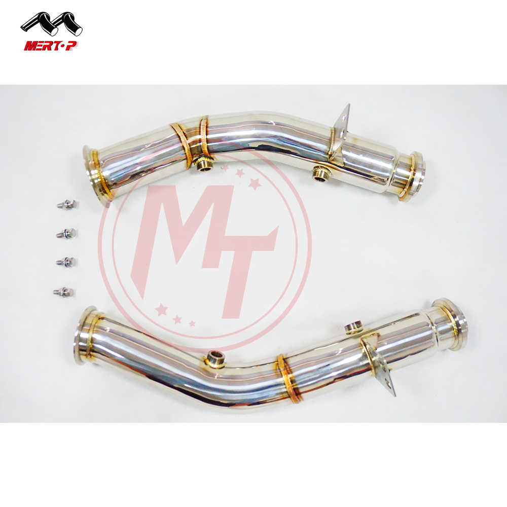 Выхлопная труба MERTOP RACING для Быть nz AMG C43 E43 W213 C400 C450 SLC43 E43 E400 W205, выхлопная труба 2015 +