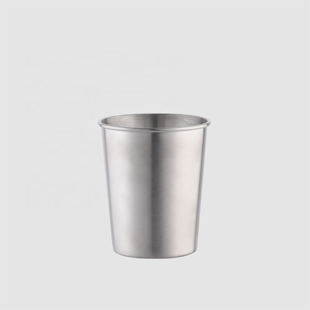 Factory Direct custom reusable design double wall 8oz stainless steel mug wind metal drinking coffee pint cups to sublimate