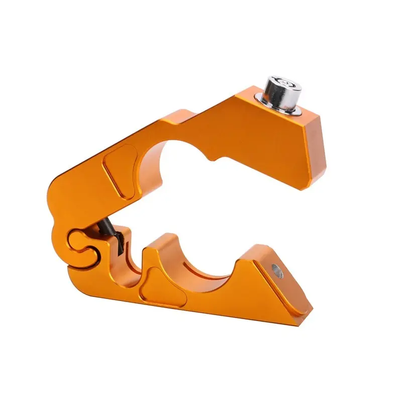 CNC de aleacion de aluminio de la motocicleta mango cerradura de la cerradura