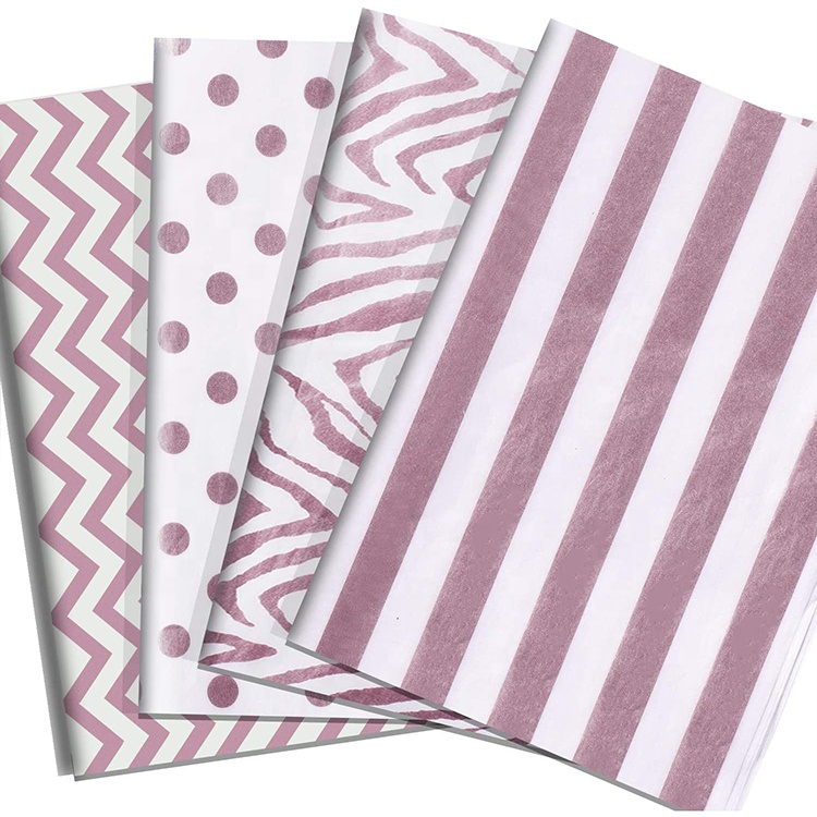 Hot sale 17 20 gsm Gift Wrapping Tissue Paper Custom Printed Clothing Wrapping Paper For sale