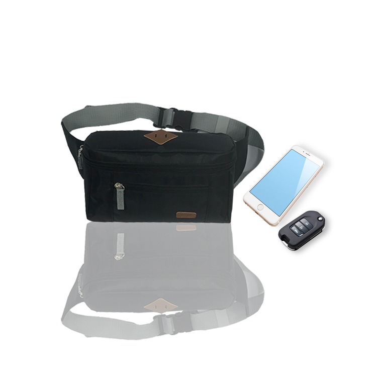 Outdoor Polyester Waterproof Hiking Cycling Running Belt Waist Bag Sport Fanny Pack