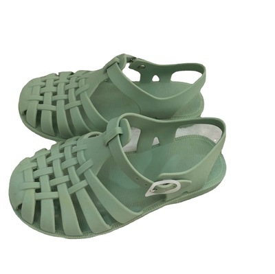 Baby Breathable Hollow PVC Sandals Summer Kids Safe Shoes Beach Sandals For Boys and Girls
