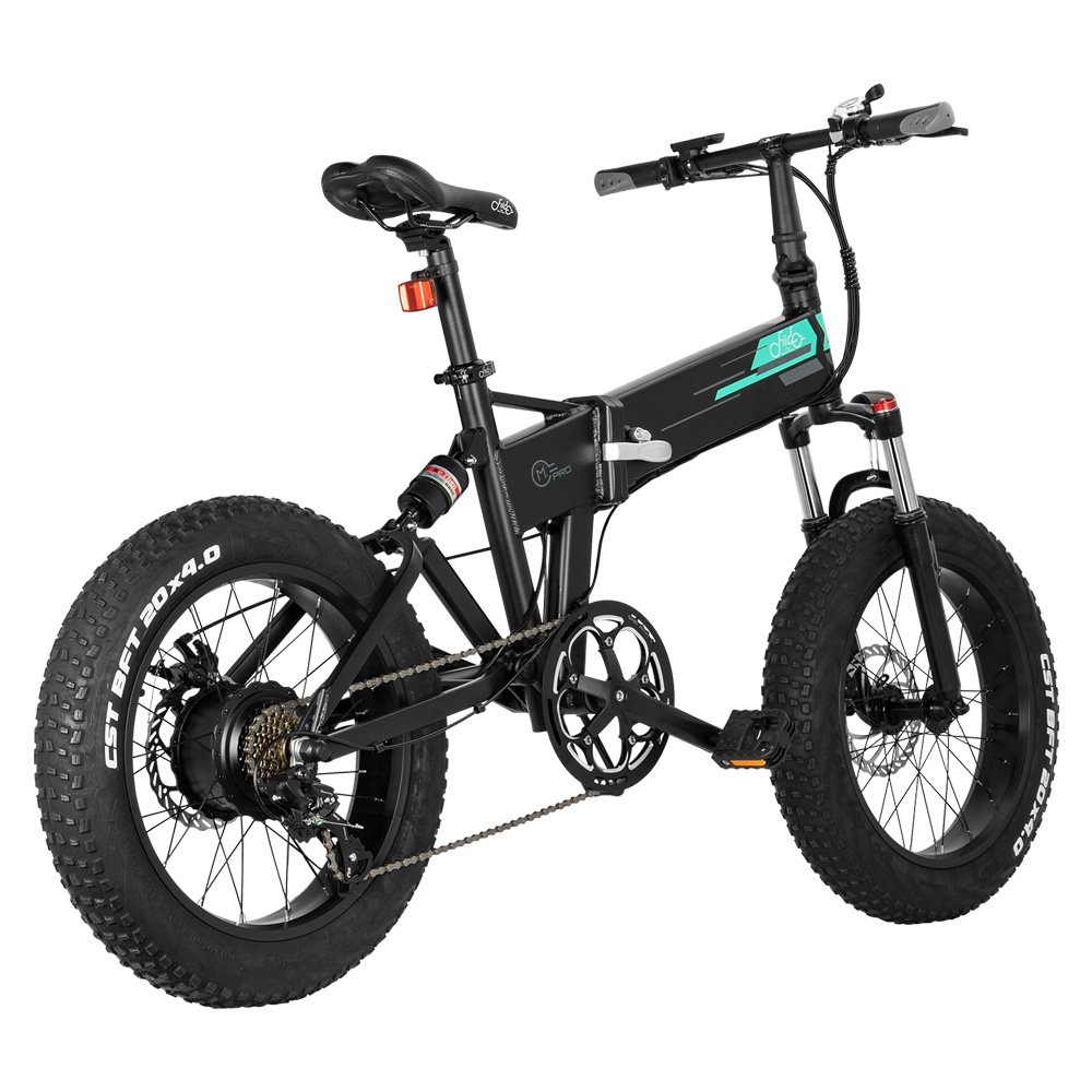 Fiido M1 Folding Electric Bike 20" Fat Tires 250w 12.5ah Battery Front And Rear Suspension