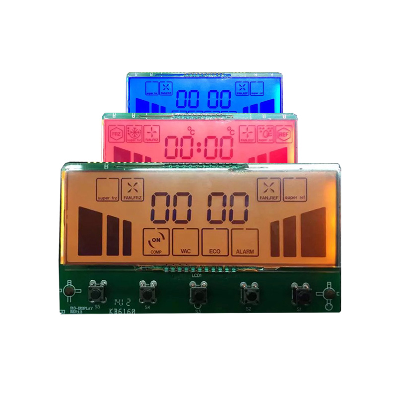 Суперскрученные нематические элементы 5,0 V изготовление размеров под заказ ЖК-экран 7-сегментный ЖК-дисплей для бытовой техники