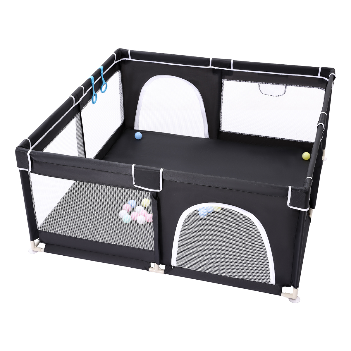 Hot selling children's fence baby safety playpen with ocean ball baby safty fence