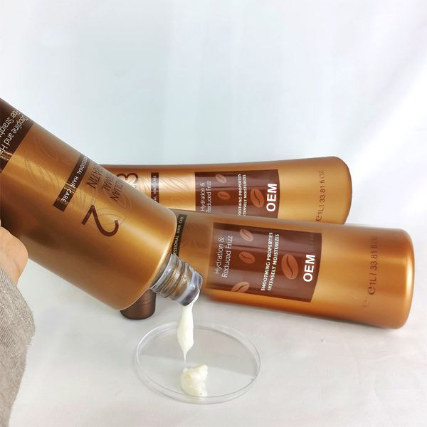 Wholesale Professional Hair Care Products Keratin Protein Best Treatment Straighten Hair Shampoo and Conditioner for Salon