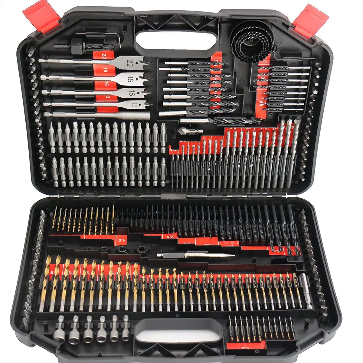 Multifunctional Household Power Tool Accessories Steel Plastic Combination Includes Screwdriver Socket Set Home Repair Sets Case