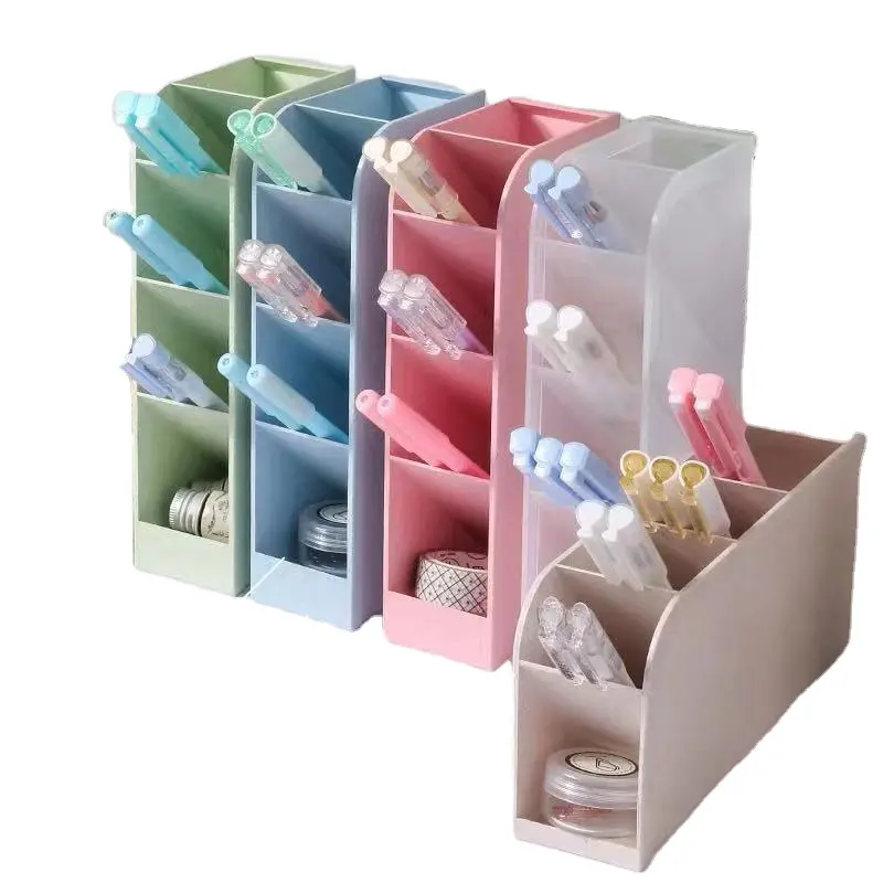 New products custom plastic acrylic cute pen stand holders Storage office Organizer desktop pen holder