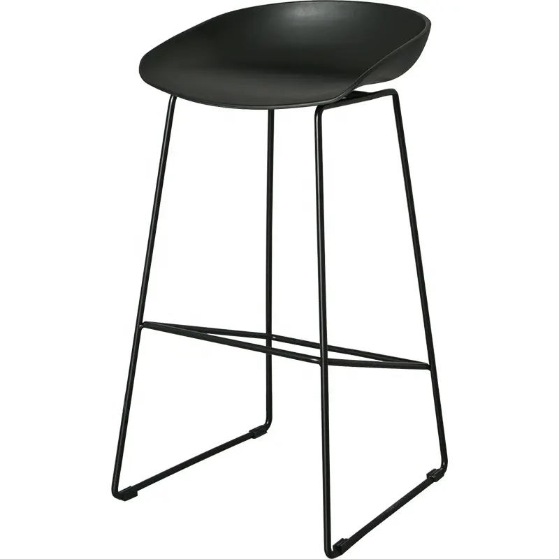 Fashionable reception high chair Easy clean Comfortable Counter chair Industrial stool