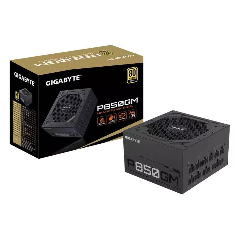 Блок питания для компьютера GIGABYTE P850GM ATX 80 PLUS GOLD