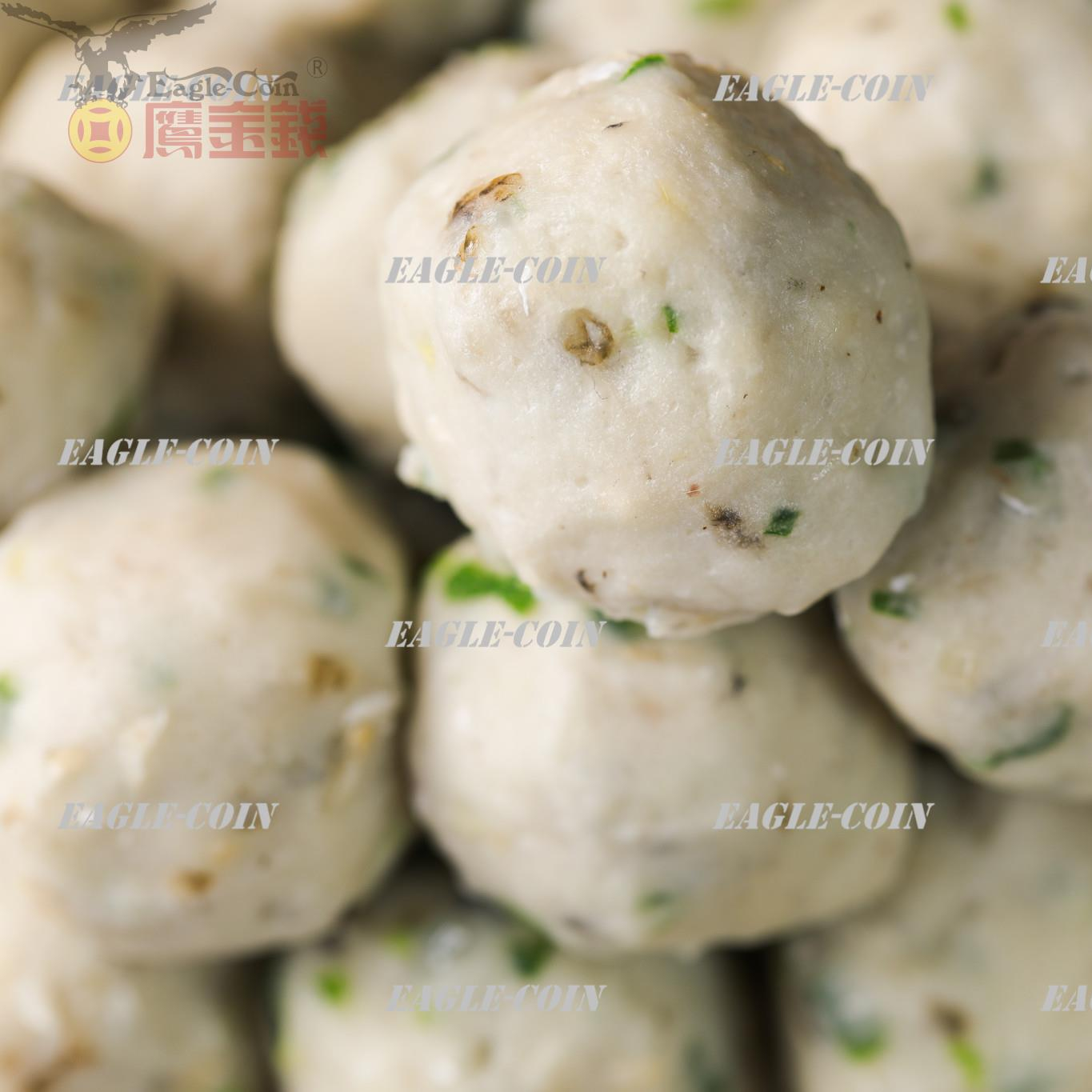 Quick frozen fish ball shallot flavor