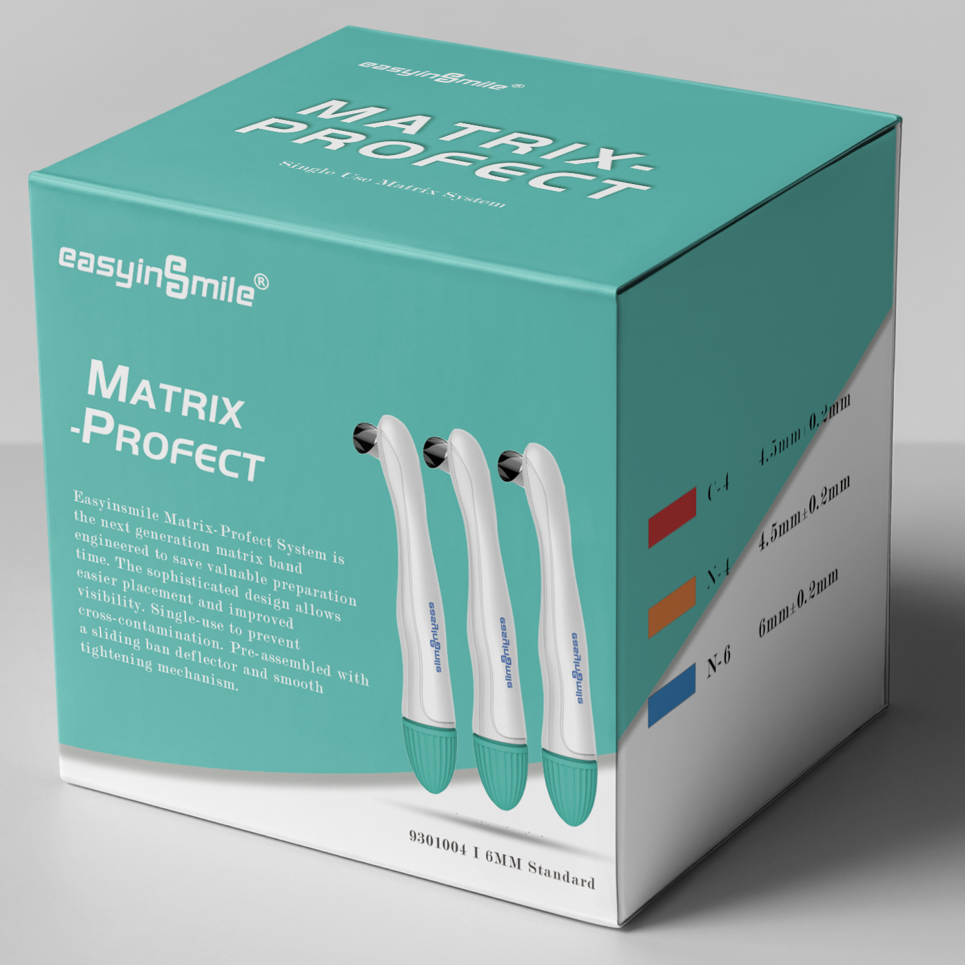 Система стоматологической матрицы Easyinsmile для идеальной стоматологической короны, уникальная эксклюзивная одноразовая матричная лента