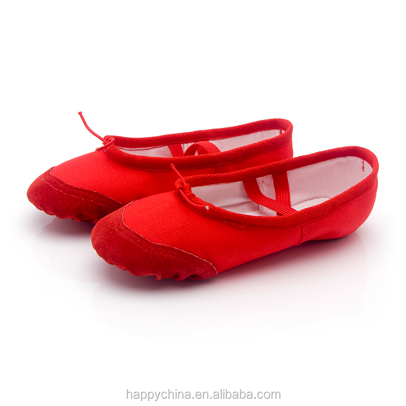 Canvas Dance Ballet Elastic band Shoes For Ballerina Dancing Women Girls