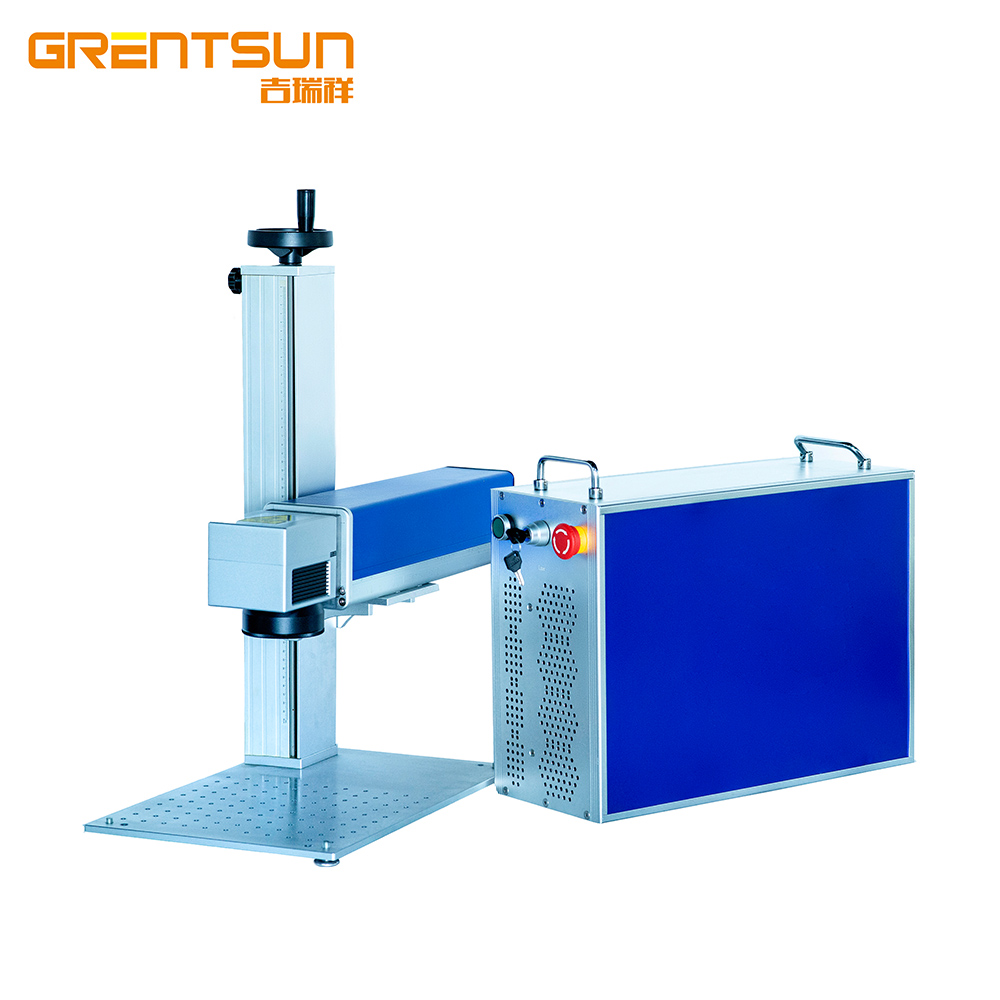 Fiber laser marking printer machine portable 20W 30w 50w raycus source