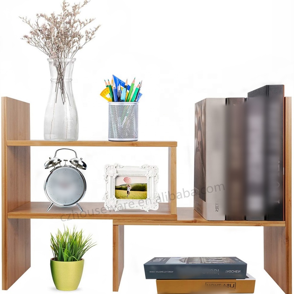 Cheap Family Price Office Bamboo Book Storage Shelves