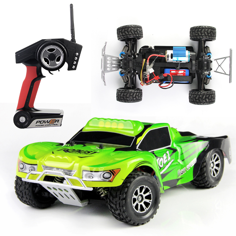 WLtoys A969 1/18 полнопропорциональный Автомобиль 2,4 ГГц автомобиль с дистанционным управлением 45 км/ч высокоскоростной внедорожник Радиоуправляемый гоночный автомобиль