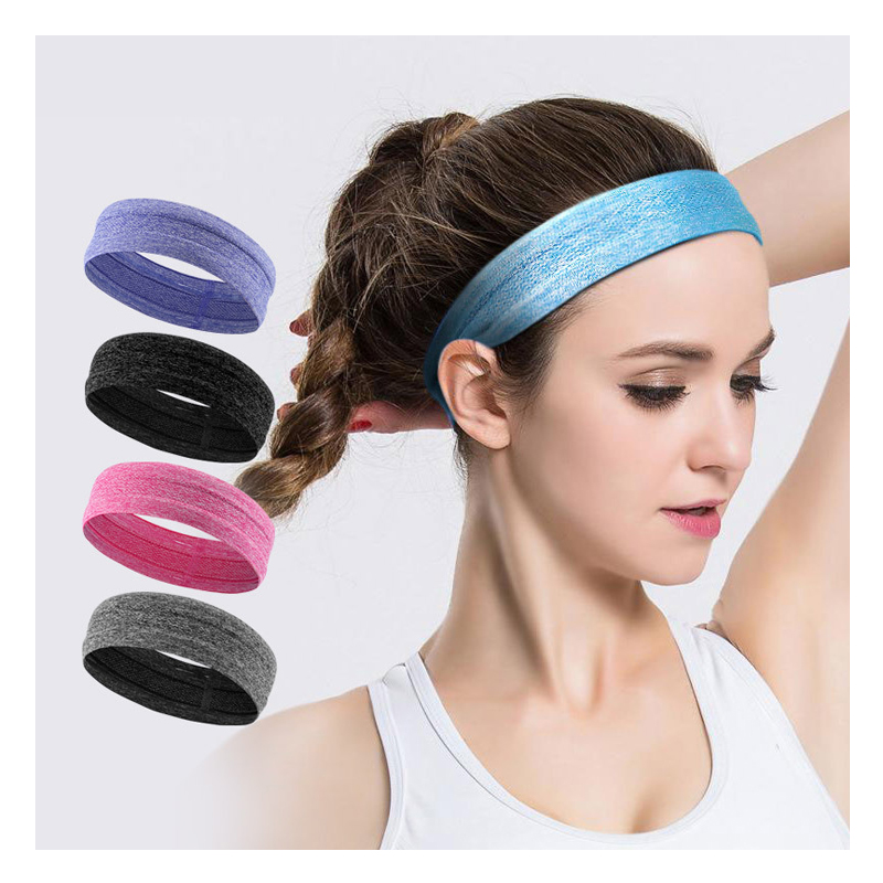 Fast shipping custom sweat bands women's head sweat band head sweat band