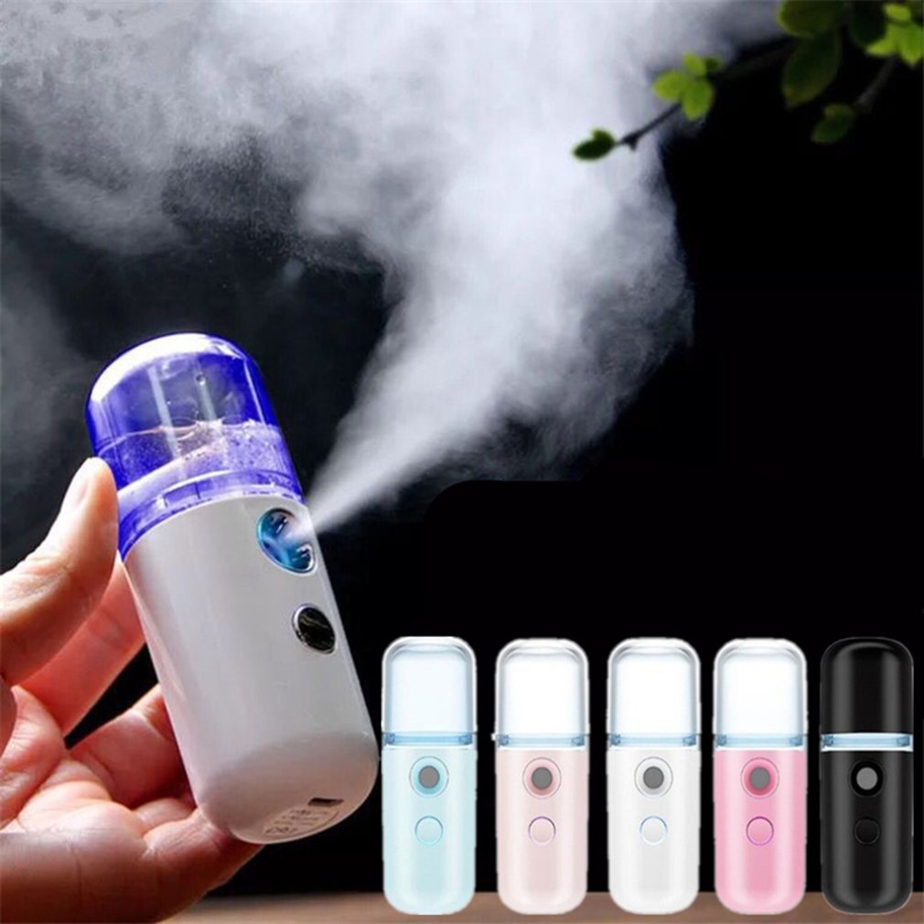 Electric Portable facial steamer Handy Automatic Nano Spray , USB humidifier mini ,handy nano mist facial sprayer