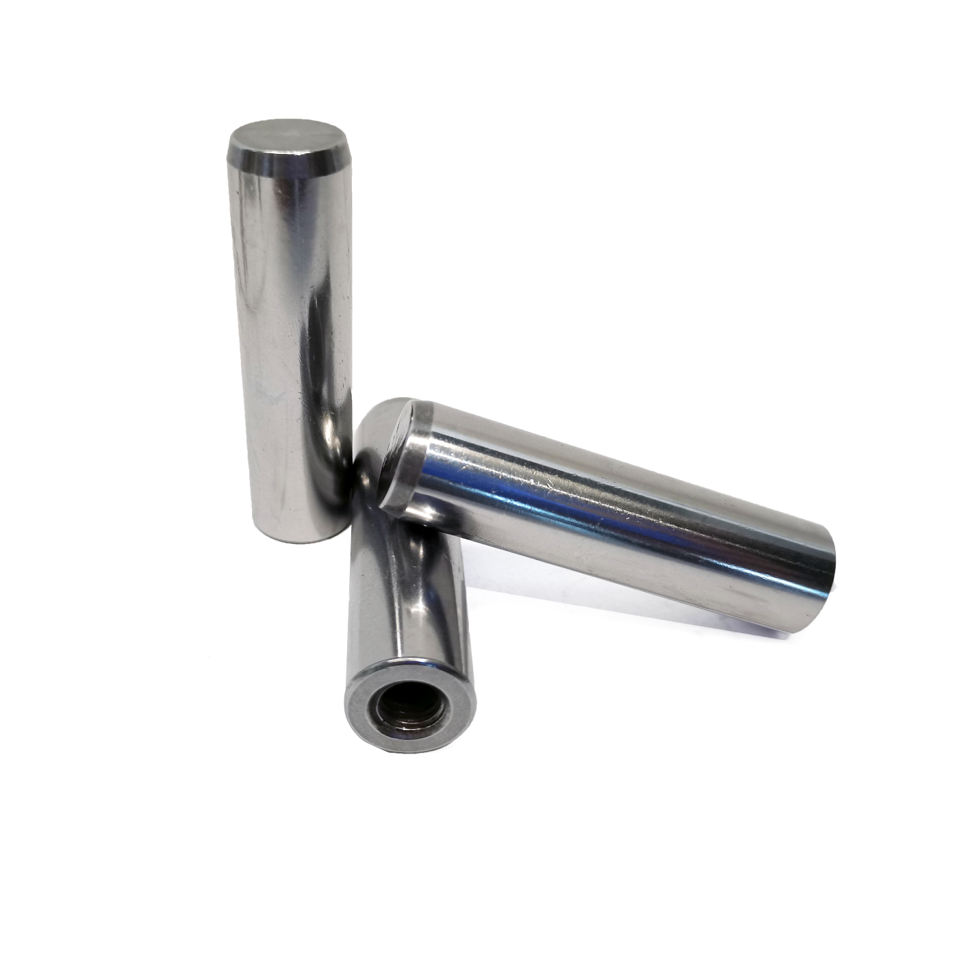 GCr15 bearing steel Hardened High precision cylindrical dowel pin with internal threaded Locating Pin M10 fixing pin