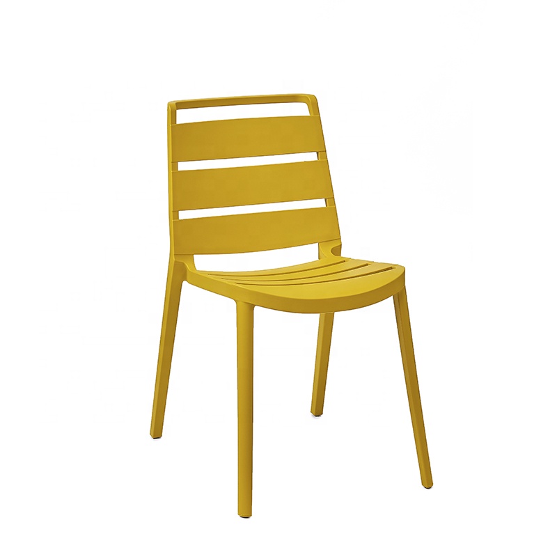 Wholesale Cheap Price Dining Furniture Stackable Full PP Plastic Chairs Colorful